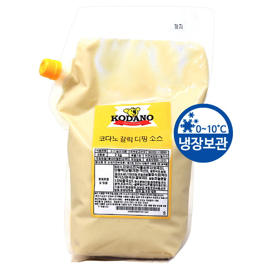 조흥 코다노 갈릭 디핑 소스 2kg (1개)