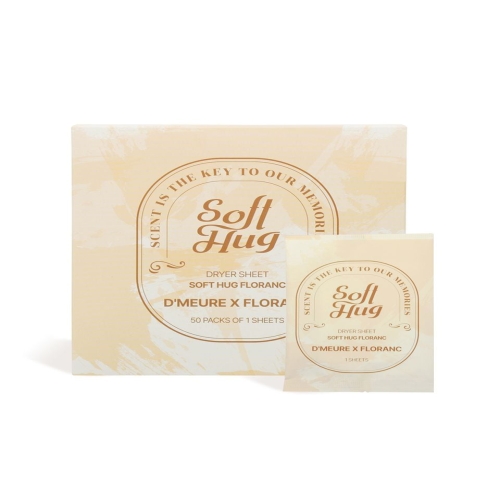살림누리 플로랑 소프트허그 건조기시트 플로랑 50매 (1개)