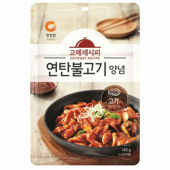  청정원 고메레시피 연탄불고기 양념 140g [5개] 상품이미지