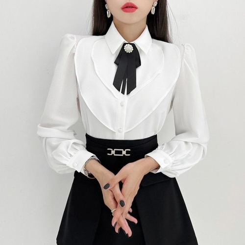 금찌 바닐라 너플 블라우스 ST7779B_이미지