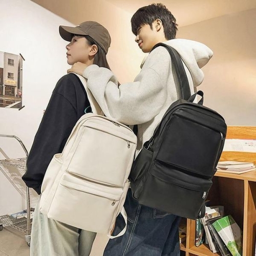 셀러허브 블로썸스틸 URB_7501 캐주얼 레더 백팩 28436385_이미지