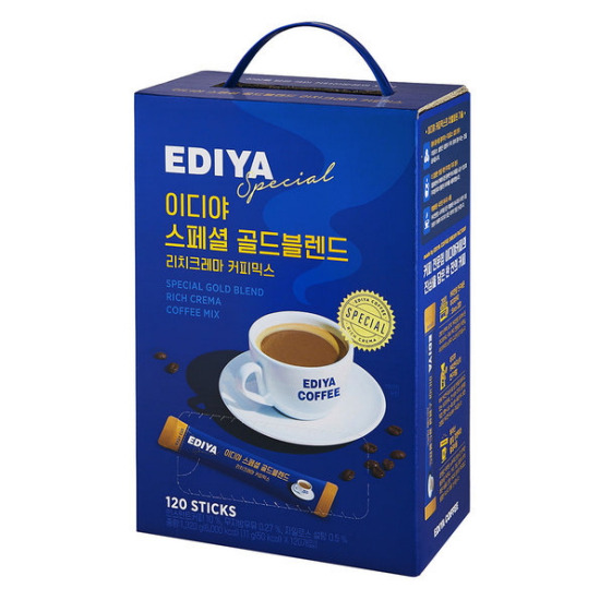 이디야 스페셜 골드 블렌드 리치크레마 120개입