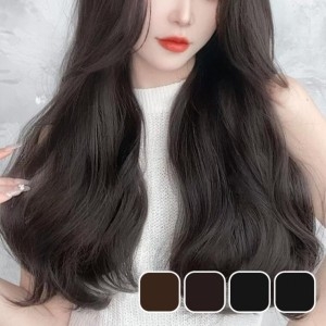 라온 케이샵 붙임머리 가발 똑딱이 부분가발 60cm 롱 헤어 피스 웨이브 SD7669