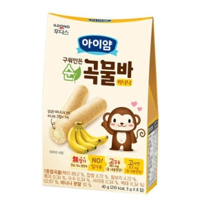 아이얌 구워만든 순곡물바 바나나 40g (1개)_이미지