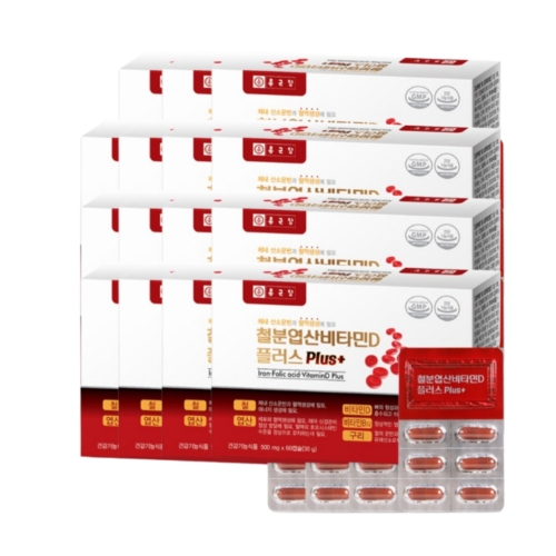 종근당건강 철분 엽산 비타민D 플러스 60캡슐 (15개)_이미지