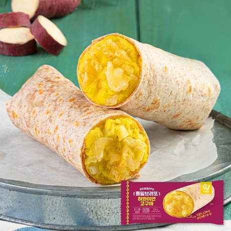 통밀 브리또 하와이안 고구마 120g 1팩