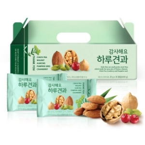 썬넛트 하루견과 감사해요 선물세트 20g 30개입 (3개)_이미지