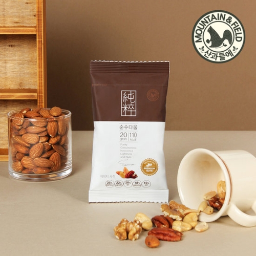 산과들에 하루견과 순수다움 20g (50개)_이미지