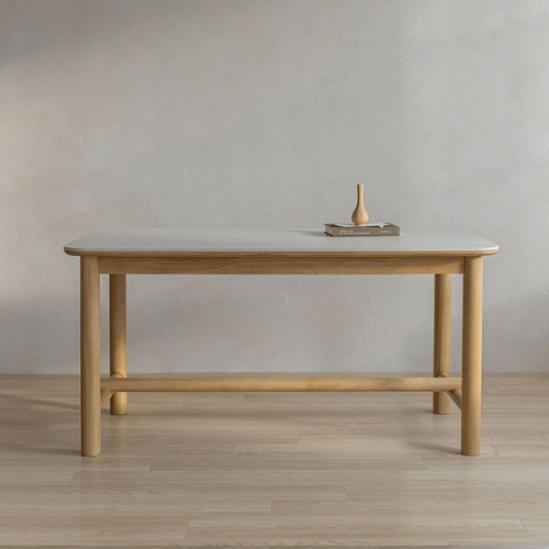 아이엔지홈 라온 세라믹 원목 식탁 1600 (의자별도)_이미지