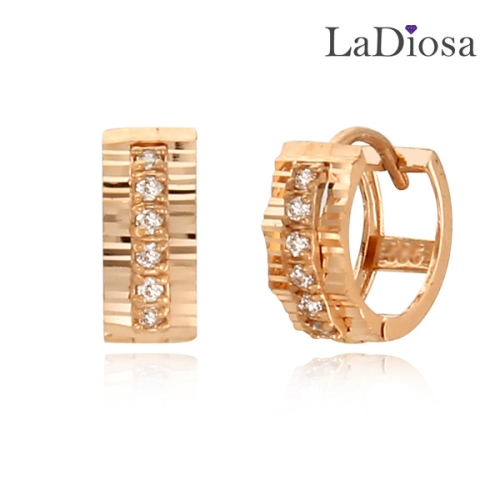 18K 라디오사 귀걸이 LK18SH-4255E