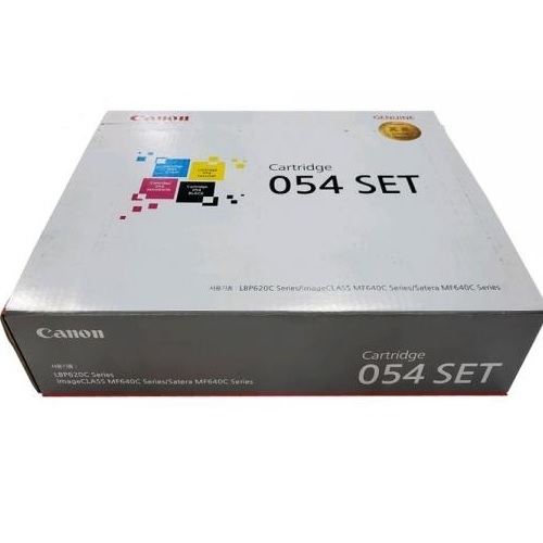 Canon 정품 CRG-054BK, CRG-054C, CRG-054M, CRG-054Y 4색 세트 (밸류팩)_이미지