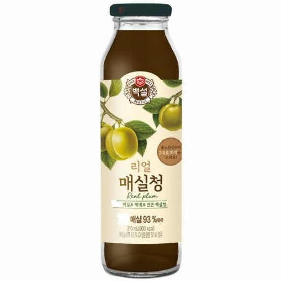 리얼 매실청 310ml