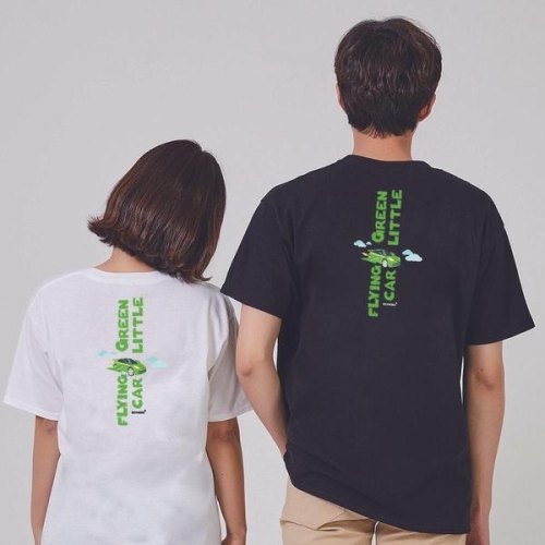 키밍 green fly car 시원한반팔티 여행룩 면반팔 W6DA426