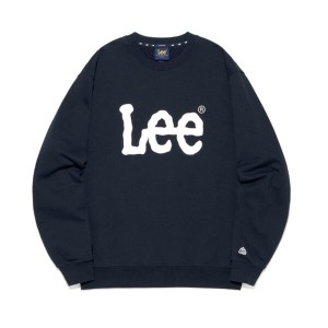 LEE 빅 트위치 로고 맨투맨 B1 LE2503CR01 NA BK GR OT