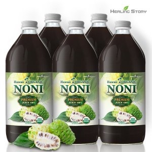 하와이 유기농 노니원액 주스 946ml_5병