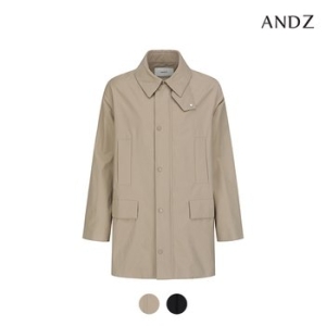 ANDZ 오버핏 솔리드 트렌치 코트_BZD1CG1101_이미지