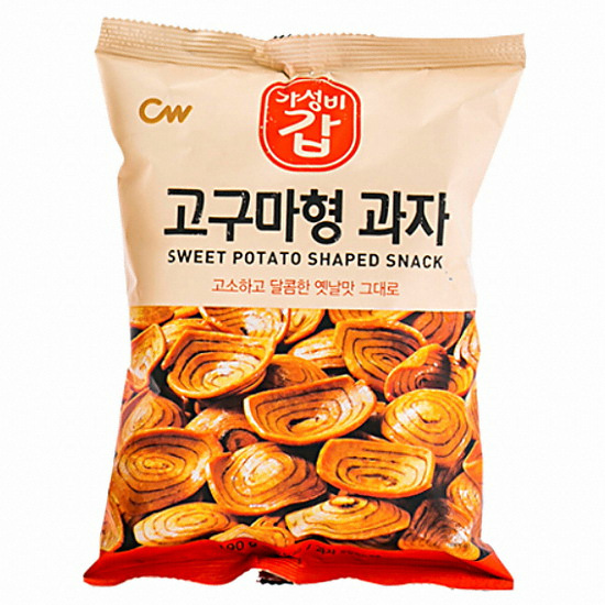 청우식품 고구마형과자 190g (16개)