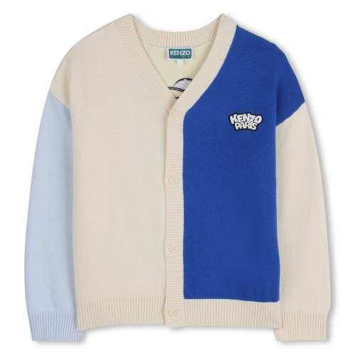 겐조키즈 HAPPY SWEET 팬더 아이스크림 자수 니트 카디건 Z265AFG411