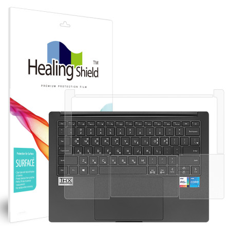 폰트리 힐링쉴드 한성컴퓨터 TFX4150H 무광 외부보호필름 (팜레스트/터치패드 2매)_이미지