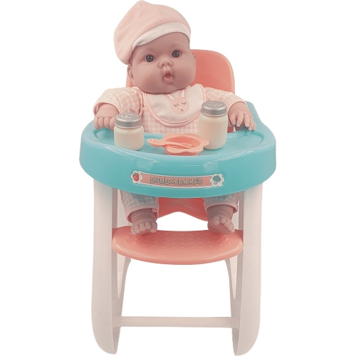 베렝구어 실제같은 아기인형 포근해요 식탁의자 세트 25500B