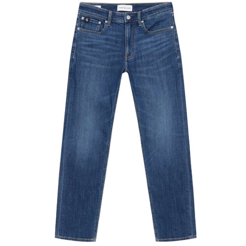 슬림 스트레이트 크롭 데님 팬츠 J322446