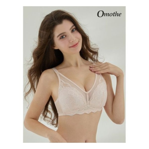 오모떼 쉐이프커버 블루밍 레이스 브라 1종라이트베이지 177502_이미지