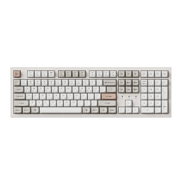 Keychron K10 Ultra 유무선 기계식 레트로 베이지 (저소음 적축)_이미지