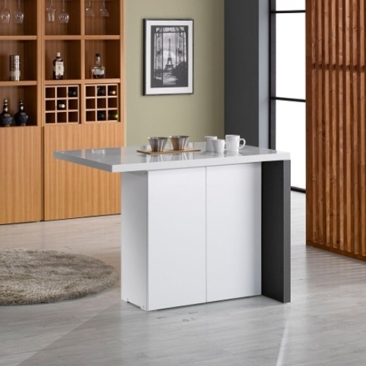 아이앤 로리스 ㄱ형 인조대리석 홈바 식탁 1200 (의자별도)_이미지