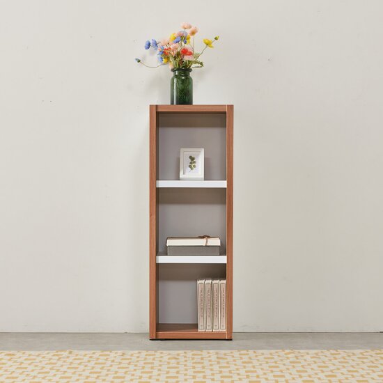 우아미가구 오라벨 3단 3칸 책장 (43cm)_이미지