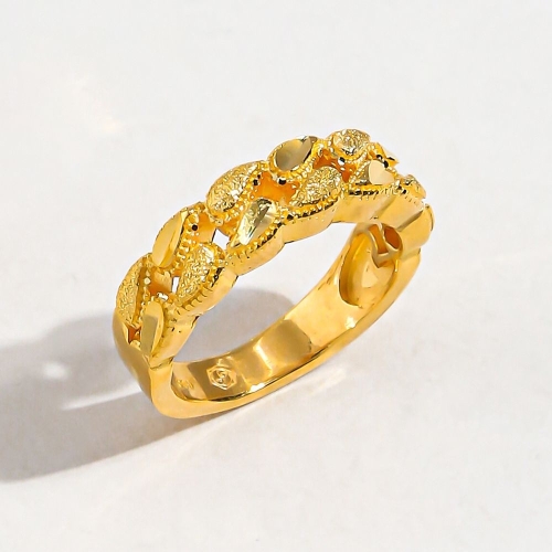 한국귀금속보석거래소 순금 반지 물방울 라인 7.5g (1개)_이미지