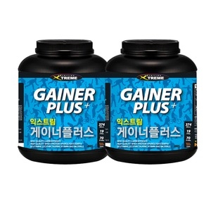 플러스 게이너   2통  단백질보충제 프로틴 벌크업