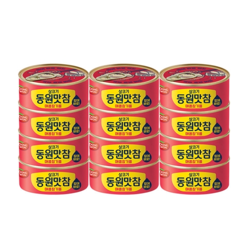 동원F&B 동원맛참 매콤참기름 135g (12개)