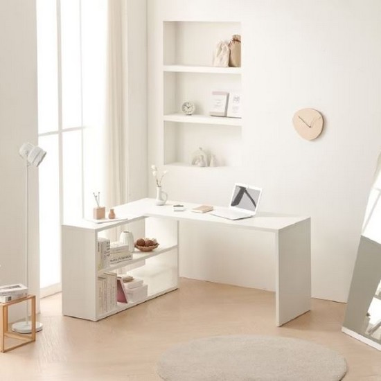 라미스 와이드 ㄱ자 책상