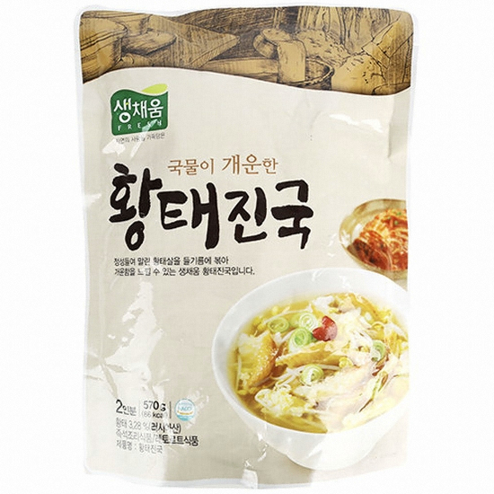 에스앤푸드 생채움 황태진국 570g (1개)