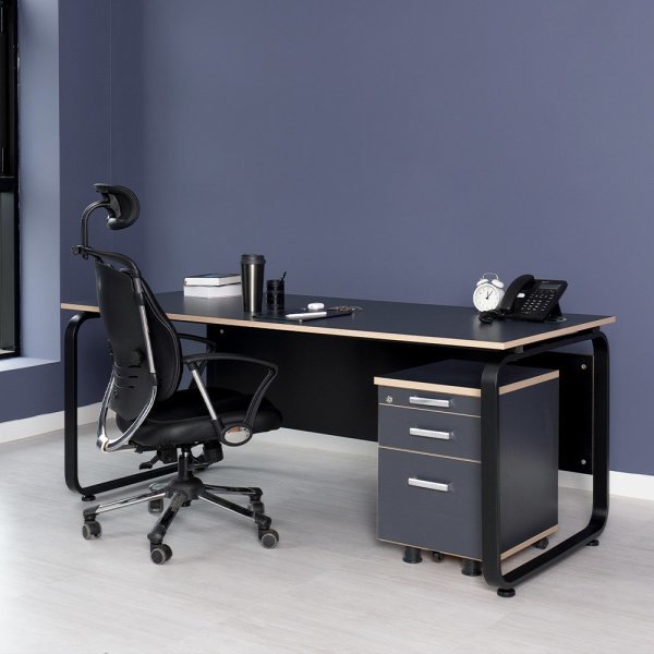 TS퍼니처 데임 LPM A형 타공형 책상 (1400x600)