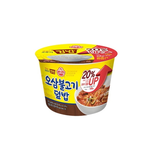 오뚜기 컵밥 오삼불고기덮밥 310g (12개)