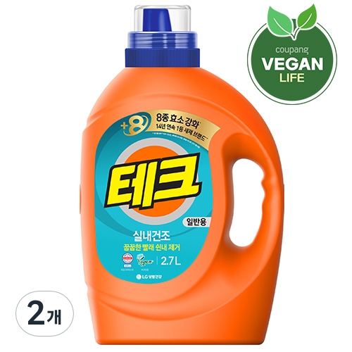 테크 실내건조 일반용 2.7L
