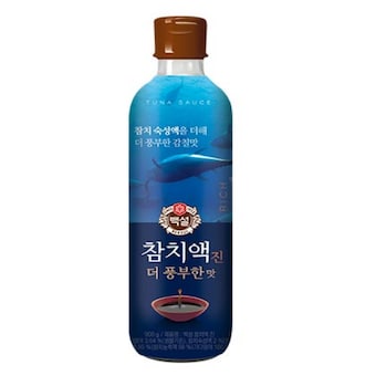 백설 <b>참치</b><b>액</b> 진 더 풍부한 맛 900g
