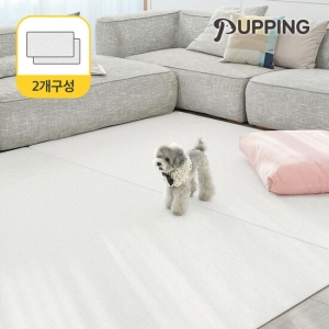 제이월드산업 알집매트 퍼핑 펫매트 러그타입 M 모던디자인 200x140 (2개)_이미지
