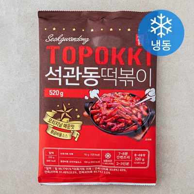 오리엔트푸드 석관동떡볶이 오리지날 520g (1개)_이미지