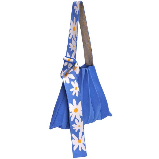 조셉앤스테이시 Lucky Pleats Knit Daisy Wing (Gentle Blue)_이미지