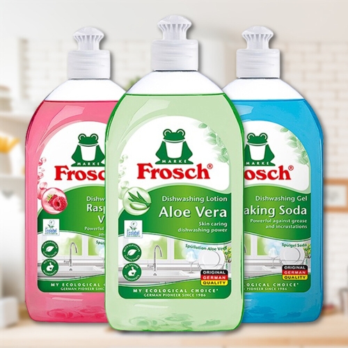 주방세제 500ml 3종(알로에베라+라즈베리+베이킹소다)