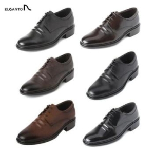 엘칸토 HC14 남성 소가죽 쿠션굿 OREN38 비즈니스 드레스 정장구두 4cm LCMD38U5 S40957314