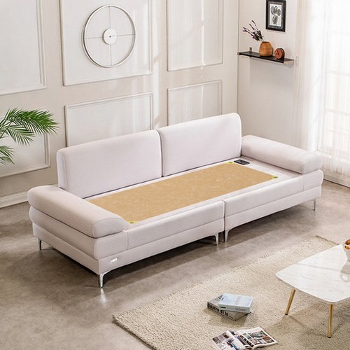 현대의료기 포그니처 모짜르트 패브릭 흙소파 MS (한지황토)_이미지