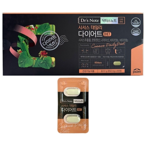 한국생활건강 닥터스노트 닥터스노트 시서스 데일리 다이어트 30정 (1개)