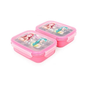 키즈키즈 쥬쥬 은하수 이중락스텐2단도시락C16938