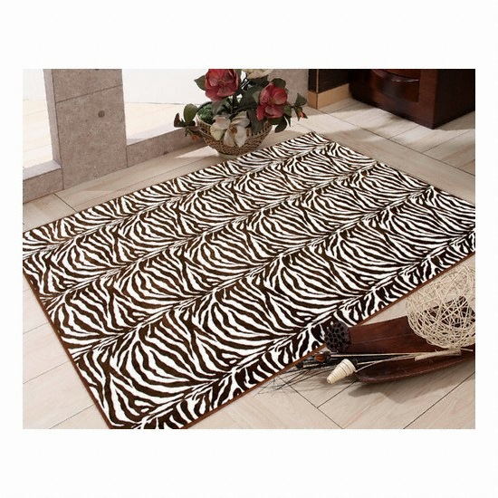 늘푸른산업 레온 HG 지브라 M 극세사 카페트 (150x100cm)_이미지