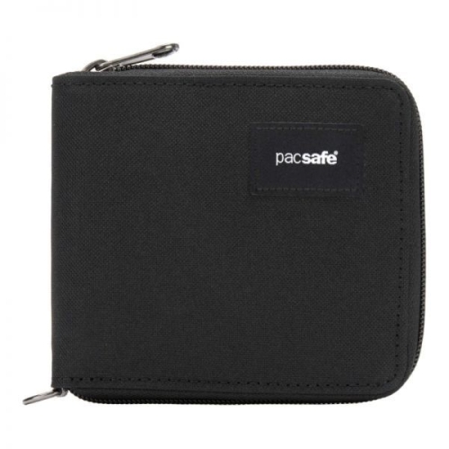 팩세이프 Pacsafe RFID 차단 safe 지퍼 어라운드 지갑 제트 블랙 월렛 450695