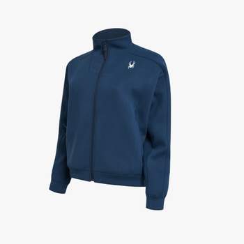 스파이더 라이프 스타일 페이크 스웨이드 세트 집업 SPHFCNFT351W (DNY, 다크네이비)