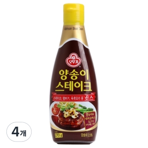 오뚜기 양송이 스테이크 소스 270g (4개)_이미지